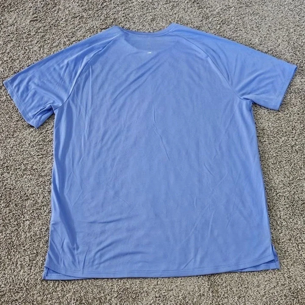 Nike Stride Dri-FIT ADV Running Shirt Mens Large Blue Short Sleeve New